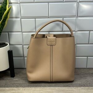 Nanette Lepore tan bucket bag